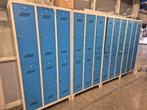 12 lockerkasten blauw, Huis en Inrichting, Kasten | Lockerkasten, Ophalen, Gebruikt