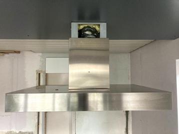 Afzuigkap RVS in goede staat. beschikbaar voor biedingen