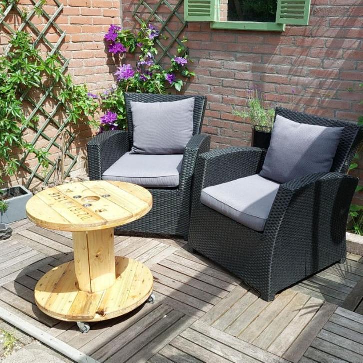 Houten haspel / kabelhaspel - diverse soorten, Tuin en Terras, Overige Tuin en Terras, Gebruikt, Ophalen of Verzenden