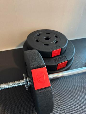 Set halterschijven 2x10 kg + 2x5 kg beschikbaar voor biedingen