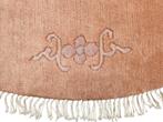 Handmade oriental round wool Nepal carpet modern 210x210cm, Rond, 200 cm of meer, Ophalen of Verzenden, Zo goed als nieuw
