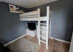 Mooi Steigerhouten hoogslaper 200x90, Ophalen, 85 tot 100 cm, Zo goed als nieuw, Hoogslaper of Stapelbed