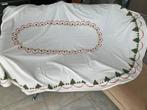 Ovaal Kerst Tafelkleed, Ophalen of Verzenden, Gebruikt