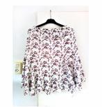 raspberry rok wit/cyclaam strokenrok/elastiekenband/maat 38, Kleding | Dames, Rokken, Maat 38/40 (M), RASPBERRY, Overige kleuren