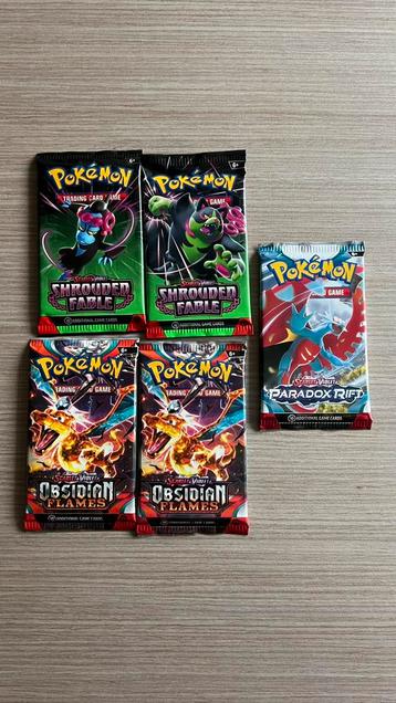 Pokemon pakjes beschikbaar voor biedingen
