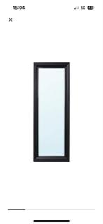 TOFTBYN Spiegel IKEA Zwart, Doe-het-zelf en Verbouw, Glas en Ramen, Ophalen, Minder dan 80 cm, 160 cm of meer, Zo goed als nieuw