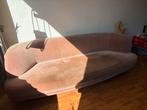 Gratis Roze Velours Bank - 260 cm, Ophalen, 250 tot 300 cm, Gebruikt, Driepersoons