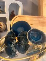 Blauwe Agaat Set – 4 stuks, Ophalen of Verzenden, Mineraal