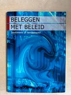 Beleggen met Beleid - Sentiment of Rendement?, Ophalen of Verzenden, Zo goed als nieuw, Geld en Beleggen