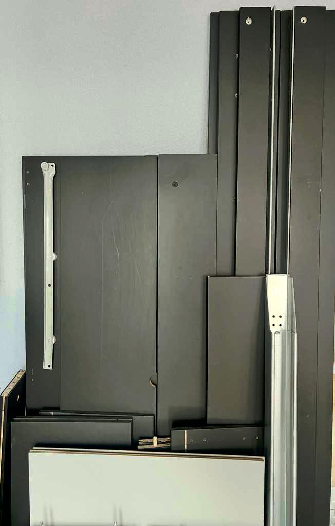 Ikea Brimnes Bedframe met Opberglades - Zwart, Huis en Inrichting, Slaapkamer | Bedden, Gebruikt, Tweepersoons, 160 cm, Hout, Zwart