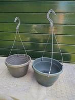 Hangplanten bakjes - Gratis, Tuin en Terras, Bloembakken en Plantenbakken, Ophalen, Tuin, Kunststof, Gebruikt
