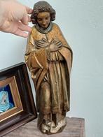 Antiek hout kapel kerk beeld johannes, Antiek en Kunst, Ophalen of Verzenden