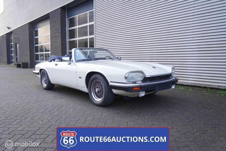 Jaguar XJS Cabriolet V12 | 1992 | Route 66 Auctions, Auto's, Oldtimers, Bedrijf, Te koop, Jaguar, Benzine, Overige carrosserieën
