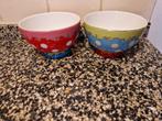 OLILY SERVIES 🧡🌸❤️ POLKADOT STIPPEN SCHALEN 2X, Ophalen of Verzenden, Overige stijlen