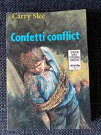 Carry Slee : confetti conflict ( paperback ), Ophalen, Zo goed als nieuw, Carry Slee