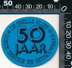 Sticker: De Snelle Vliet - 50 Jaar, Verzenden, Zo goed als nieuw, Bedrijf of Vereniging
