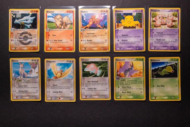 Pokémon kaarten EX FireRed & LeafGreen set incl. Charizard, Hobby en Vrije tijd, Verzamelkaartspellen | Pokémon, Zo goed als nieuw