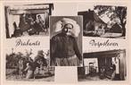 Brabants Dorpsleven 45 multiview o.a. koe melken plattebuis, Verzamelen, Ansichtkaarten | Nederland, Verzenden, 1940 tot 1960