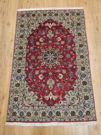 Vintage handgeknoopt perzisch tapijt tabriz 50raj met zijde