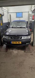 Saab 9-3 2.0 T Cabrio 2000 Blauw, Auto's, Saab, 730 kg, 74 €/maand, 4 cilinders, Cabriolet
