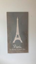 Print op doek Parijs Eiffeltoren, hoogte 120cm, Huis en Inrichting, Ophalen of Verzenden, 75 cm of meer, 50 tot 75 cm, Print