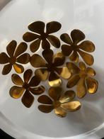 Fruitschaal goud, Huis en Inrichting, Woonaccessoires | Schalen en Manden, Verzenden, Nieuw, Rond, Overige materialen