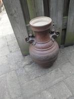 antieke kruik met olifanten handvaten heel apart, Antiek en Kunst, Curiosa en Brocante, Ophalen of Verzenden