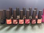 Setje met diverse gellak, Ophalen of Verzenden, Gebruikt, Handen en Nagels, Make-up