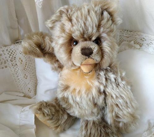 Steiff Zotty antieke beer teddybeer 25cm oud jaren 50-60, Antiek en Kunst, Antiek | Speelgoed, Ophalen of Verzenden