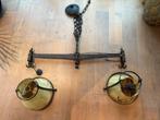 17e-eeuwse smeedijzer balans / evenaar / weegschaal hanglamp, Antiek en Kunst, Antiek | Gereedschap en Instrumenten, Ophalen
