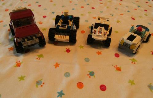 4 Div. Lego auto's, Kinderen en Baby's, Speelgoed | Duplo en Lego, Gebruikt, Lego, Losse stenen, Ophalen of Verzenden