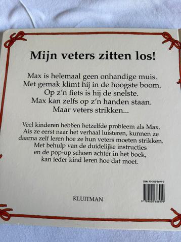 Boek om te leren veteren - Mijn veters zitten los! beschikbaar voor biedingen