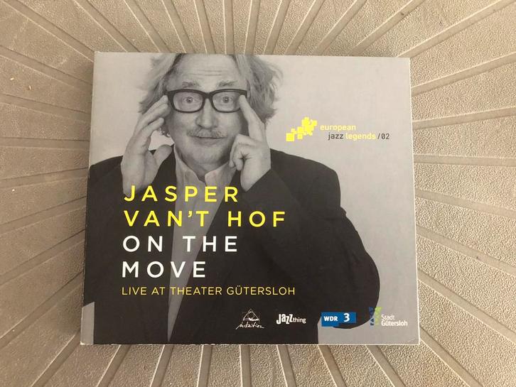 Jasper van ‘t Hof - On the Move, Cd's en Dvd's, Cd's | Jazz en Blues, Zo goed als nieuw, Jazz en Blues, 1980 tot heden, Ophalen of Verzenden