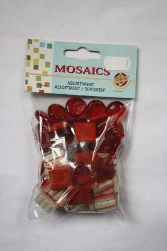 Make Me Mozaiek assorti-zak rood 1 zakje, Ophalen of Verzenden, Nieuw