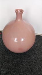 Grote roze bolle vaas Riverdale, Minder dan 50 cm, Ophalen of Verzenden, Zo goed als nieuw, Overige kleuren