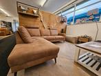 Hoekbank - Cognac - Microvezel, Zo goed als nieuw, Info@homefriesland.nl, Kelvinstraat 6, Home Friesland