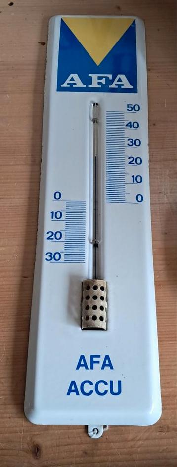 Emaille thermometer afa accu beschikbaar voor biedingen