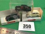 350 Wiking 3 x H0 Borgward VW 1200 + Ford Taunus in doos, Hobby en Vrije tijd, Modeltreinen | H0, Overige merken, Gelijkstroom