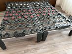 2x 1-persoons tempur bedbodem met omderstel, Huis en Inrichting, Slaapkamer | Bedden, Ophalen, Verstelbaar, 90 cm, Eenpersoons