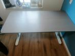 Bureau 80 bij 60 cm, Ophalen, In hoogte verstelbaar, Zo goed als nieuw