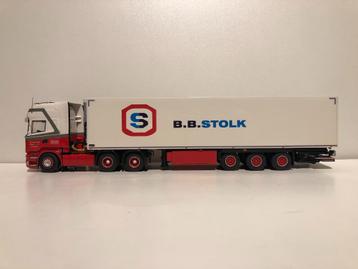 Scania R Topline + Koeler Trans Stolk Code 3 1:50 beschikbaar voor biedingen