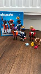 Playmobil sinterklaas 3 pieten met cadeaus, Ophalen, Gebruikt, Los playmobil