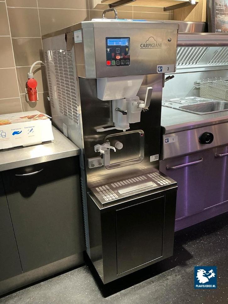 ONLINE VEILING Carpigiani softijsmachine + complete snackbar, Zakelijke goederen, Horeca | Keukenapparatuur, Fornuis, Frituur en Grillen