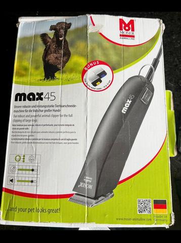 Tondeuse of trimmer voor Honden/katten merk Moser Max 45 beschikbaar voor biedingen