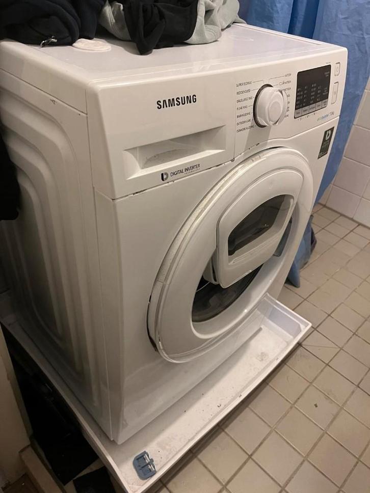 Wasmachine Samsung digital inverter, Witgoed en Apparatuur, Wasmachines, Gebruikt, Voorlader, 6 tot 8 kg, 85 tot 90 cm, 1200 tot 1600 toeren
