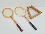 2 Vintage hout tennisracket Dunlop Maxply Fort & lady ’70, N, N, Ophalen of Verzenden, Zo goed als nieuw