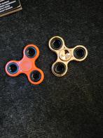 2 fidget spinners oranje en goudkleurig, Ophalen of Verzenden, Zo goed als nieuw