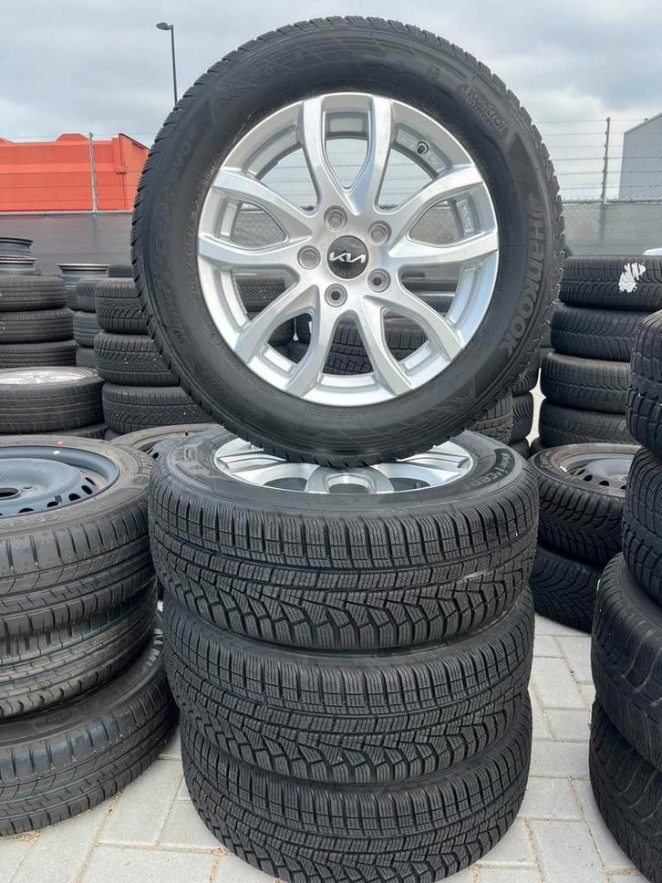 Winterbanden winterset LMV Kia Niro TPMS 8mm profiel!!, Auto-onderdelen, Banden en Velgen, Banden en Velgen, Winterbanden, 16 inch