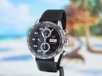 Tag Heuer Carrera Calibre 16 Chrono Day/Date Briljante Staat, Sieraden, Tassen en Uiterlijk, Horloges | Heren, Staal, Staal, Polshorloge