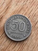 Indonesië 50 Rupiah 1971, Postzegels en Munten, Munten | Azië, Ophalen of Verzenden